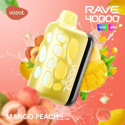 Vozol Rave 40000 Mango Peach Vozol Rave 40000 Mango Peach
