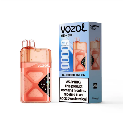 Vozol 60 Bin Puff Blueberry Energy Vozol 60 Bin Puff Blueberry Energy