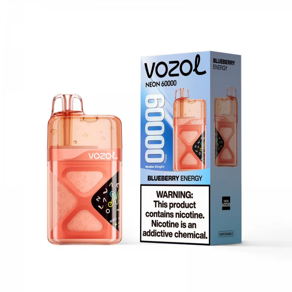 Vozol 60 Bin Puff Blueberry Energy Vozol 60 Bin Puff Blueberry Energy